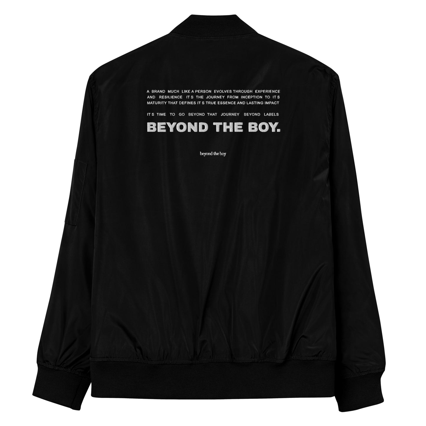 Beyond Recycled bomber jacket