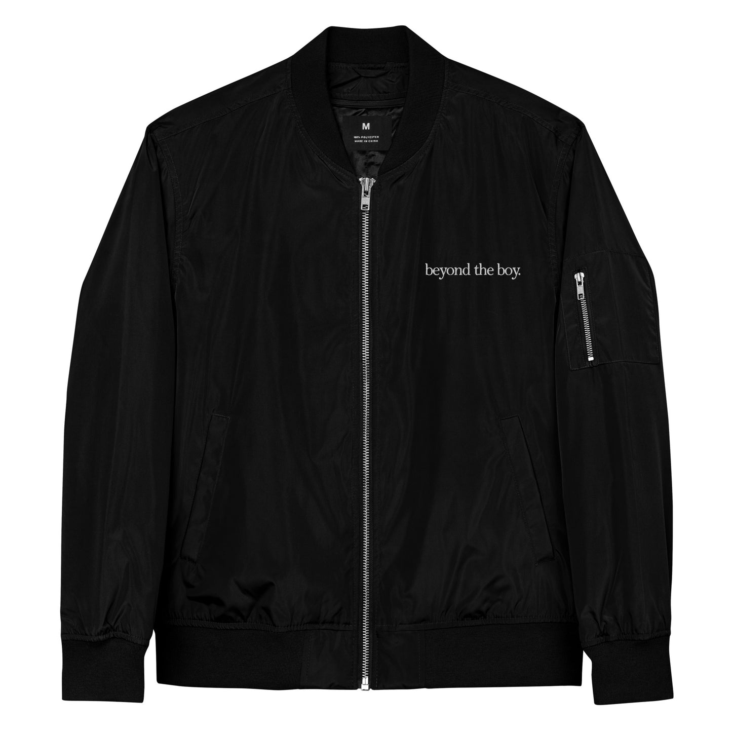 Beyond Recycled bomber jacket